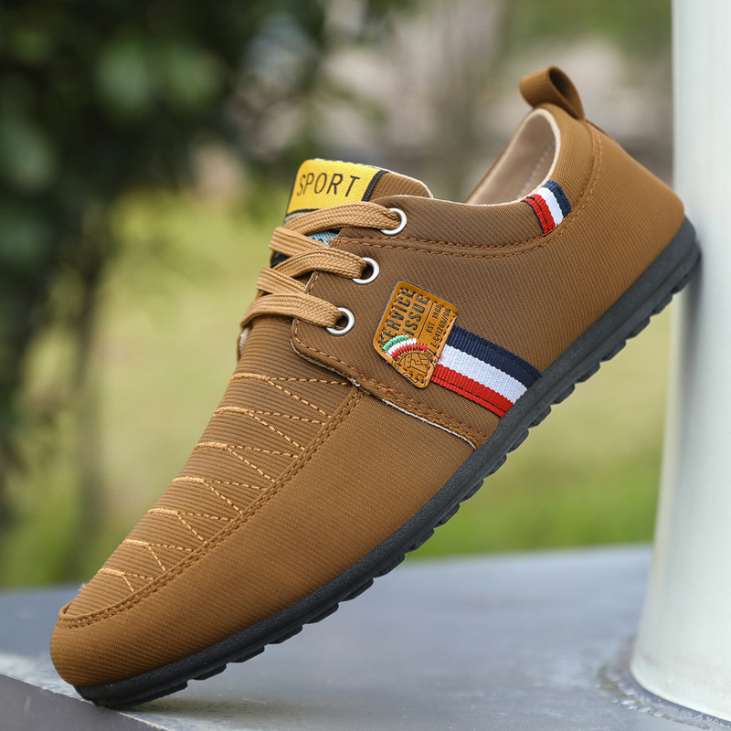 Men'S Fashion Websites - 2025 Fashion Men's Canvas Shoes Mesh