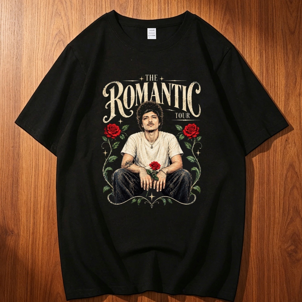 Mens Fashion In The 2000S - Bruno Mars cotton shirt men anime