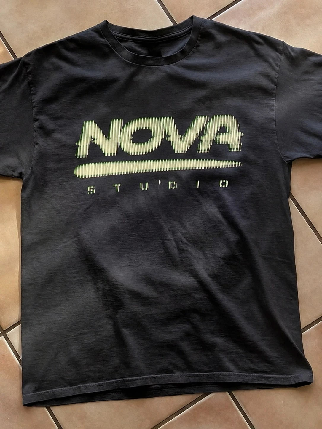 2026 Vintage Glitch Letter Gra - Men'S Fashion Nova 评论和价格