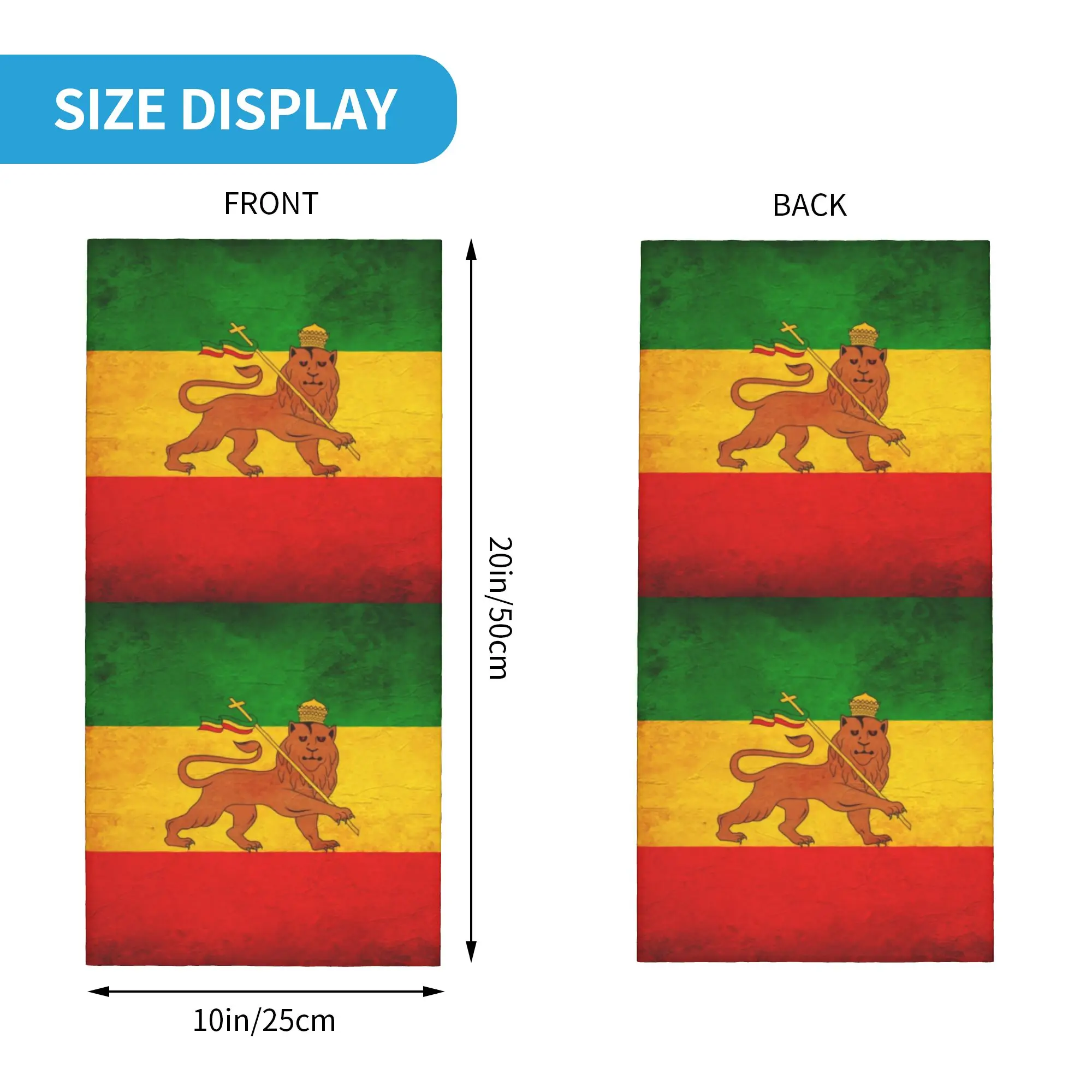 New Vintage Lion of Judah Flag - Men'S Fashion Head Scarf 评论和价格