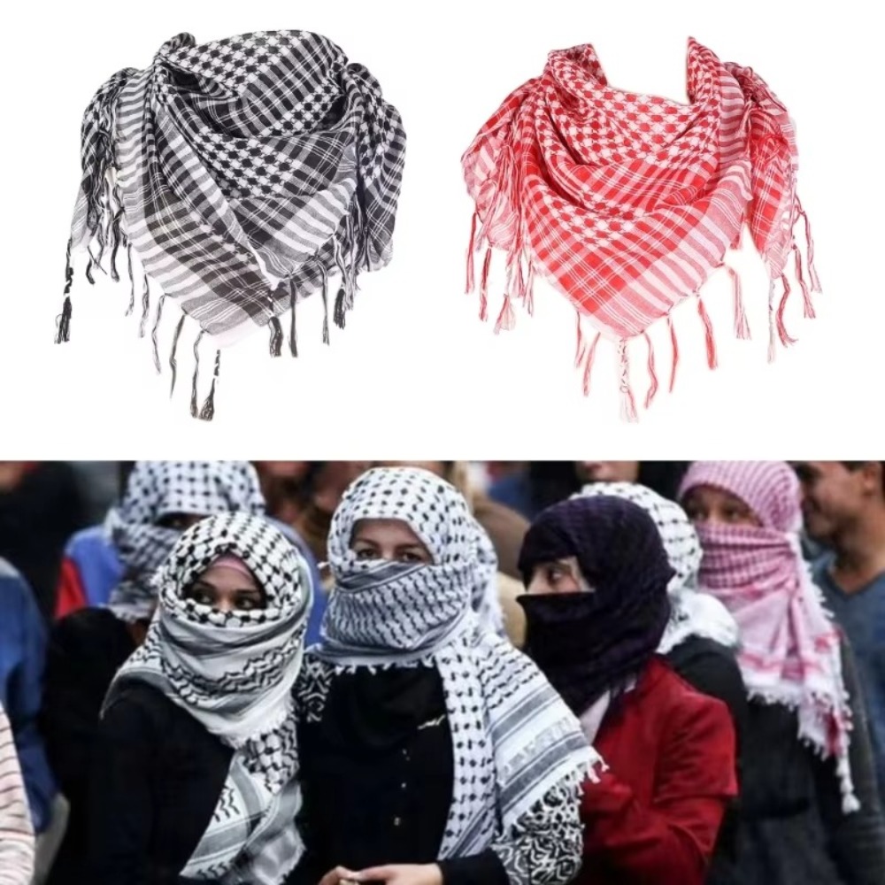 Arabic Scarf Large Arab Shemag - Men'S Fashion Head Scarf 评论和价格