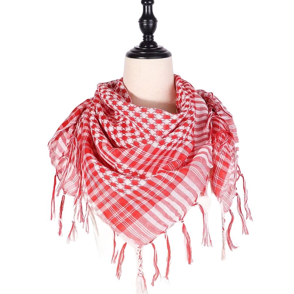 Arabic Scarf Large Arab Shemag - Men'S Fashion Head Scarf 评论和价格