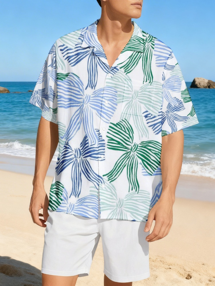 Men Hawaiian 2 Piece Outfit Se - Mens Fashion Suits 评论和价格