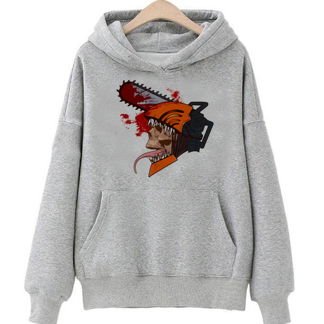 Chainsaw Man hoodies kawaii fa - Mens Fashion In The 2000S 评论和价格