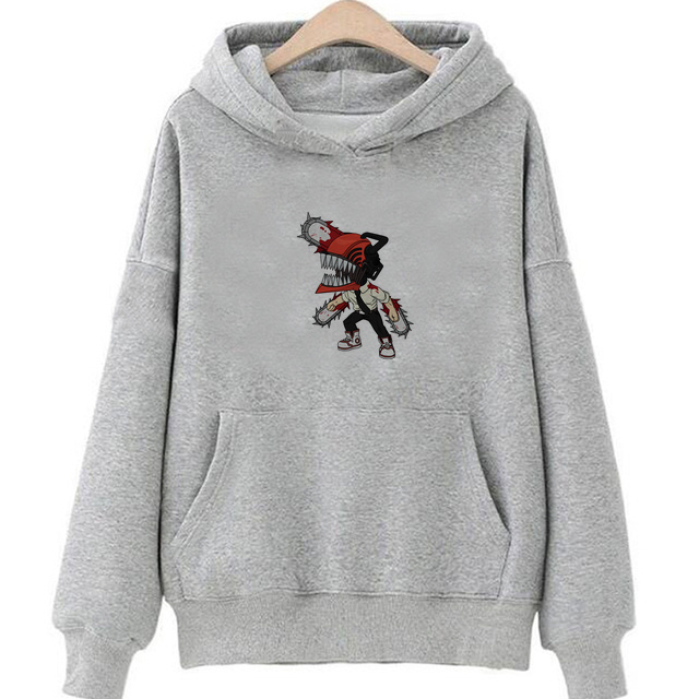Chainsaw Man hoodies kawaii fa - Mens Fashion In The 2000S 评论和价格