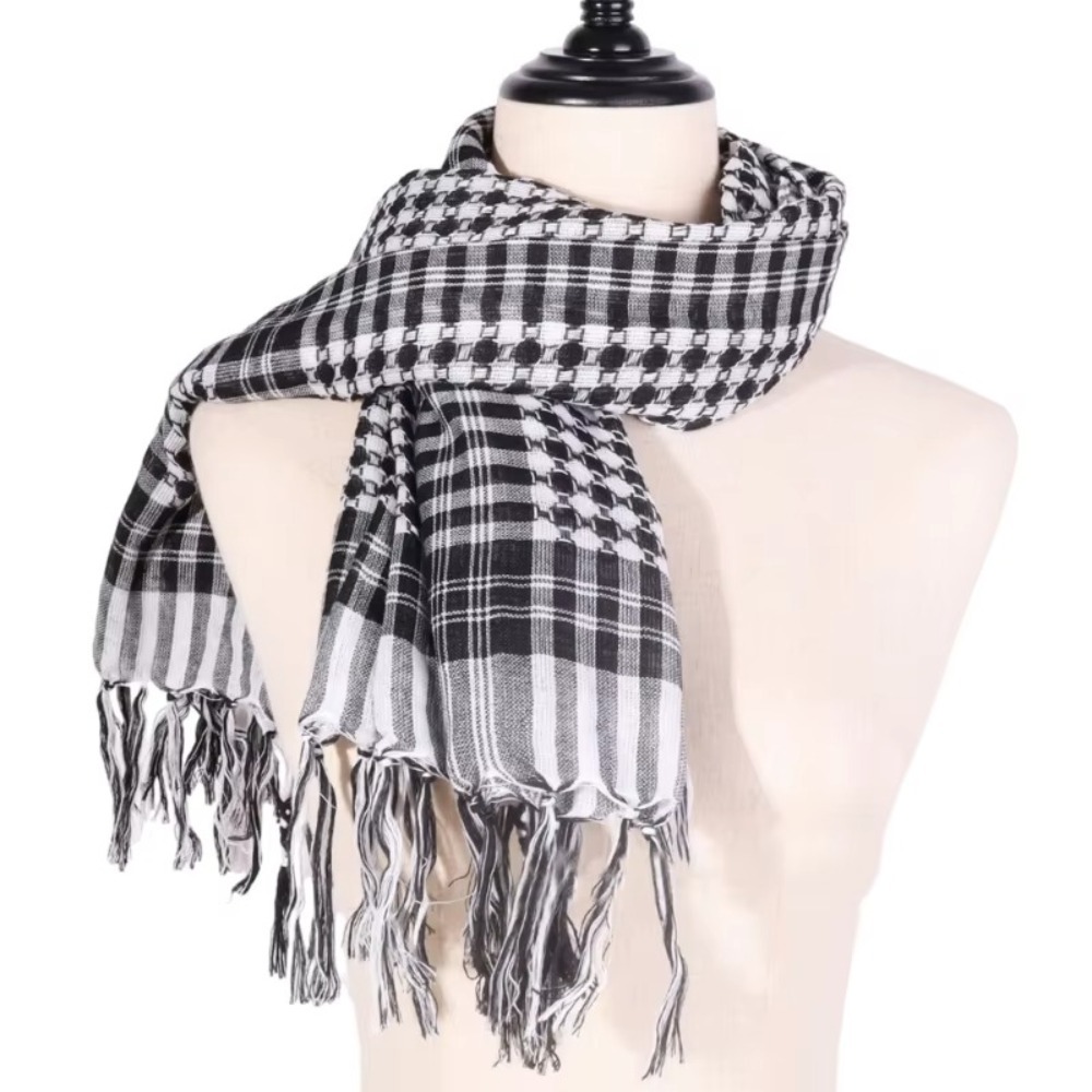 Large Arab Shemagh Headscarf w - Men'S Fashion Head Scarf 评论和价格