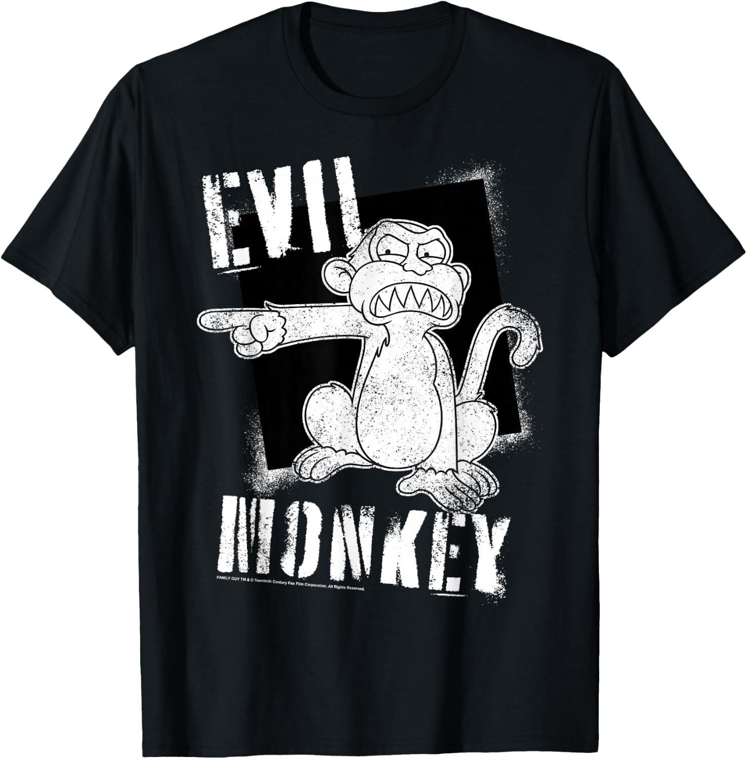 Family Guy Evil Monkey Angry D - Men'S Fashion For Big Guys 评论和价格