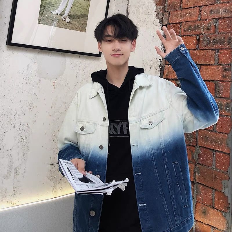 Men's Vintage Trendy Denim Jac - Denim Jacket Vintage 评论和价格