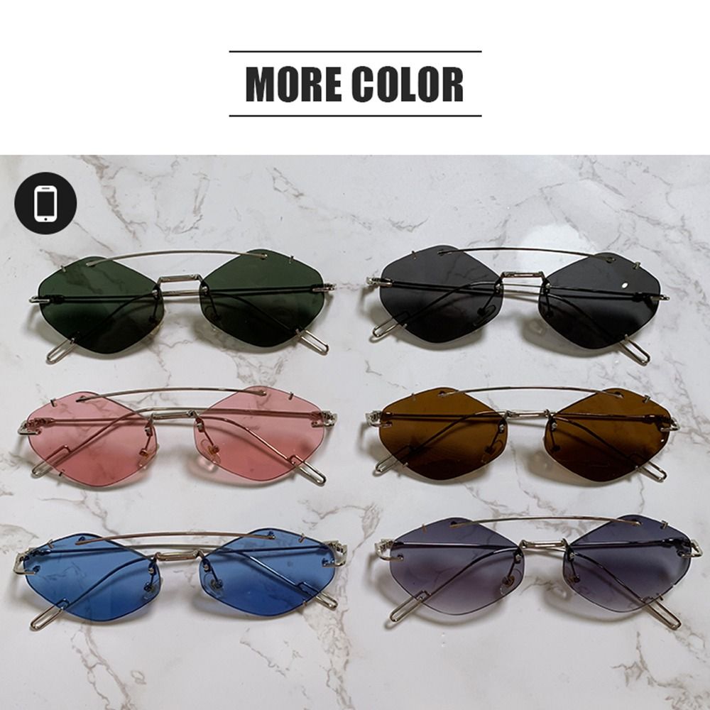 Fashion UV400 Protection Hexag - Mens Fashion In The 2000S 评论和价格