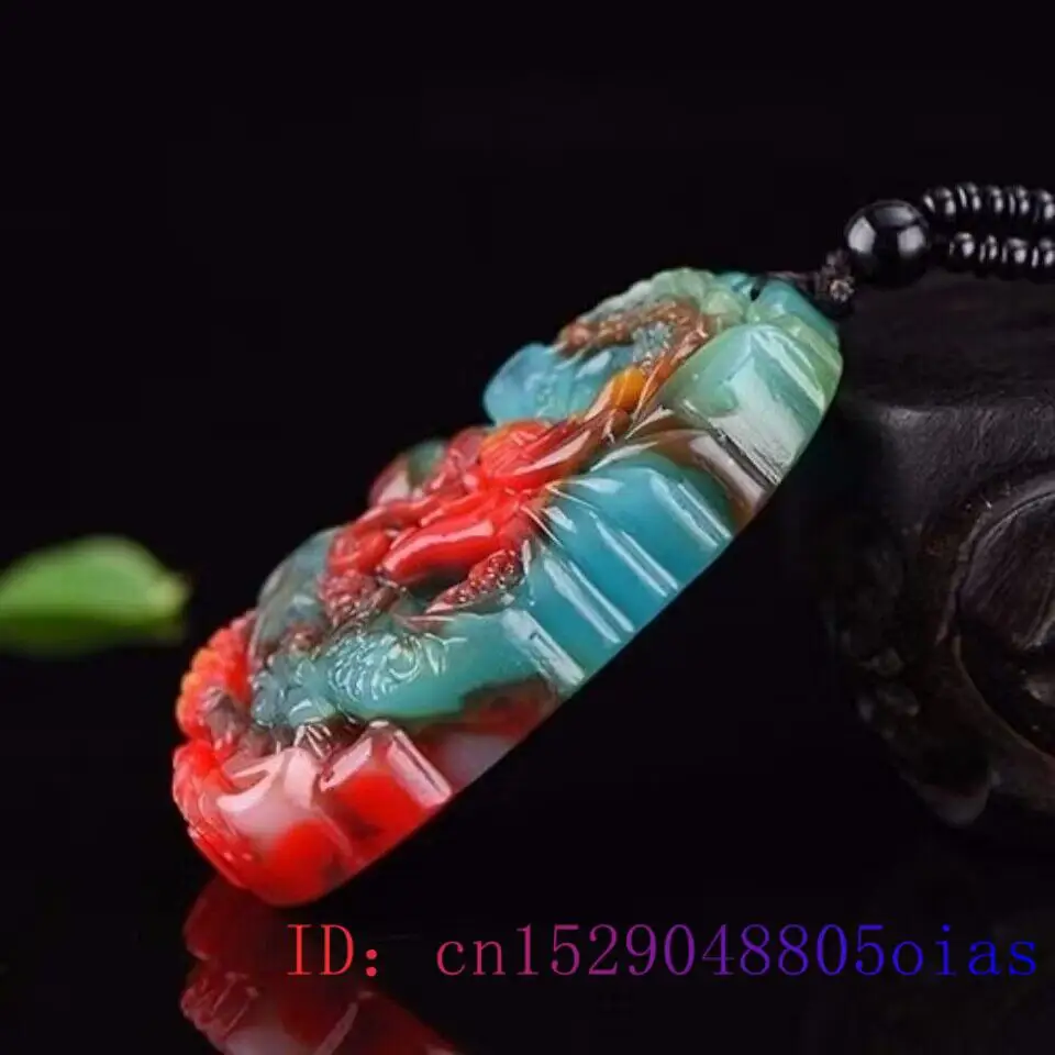Real Jade Dragon Pendant Neckl - Men'S Fashion Jewelry 评论和价格