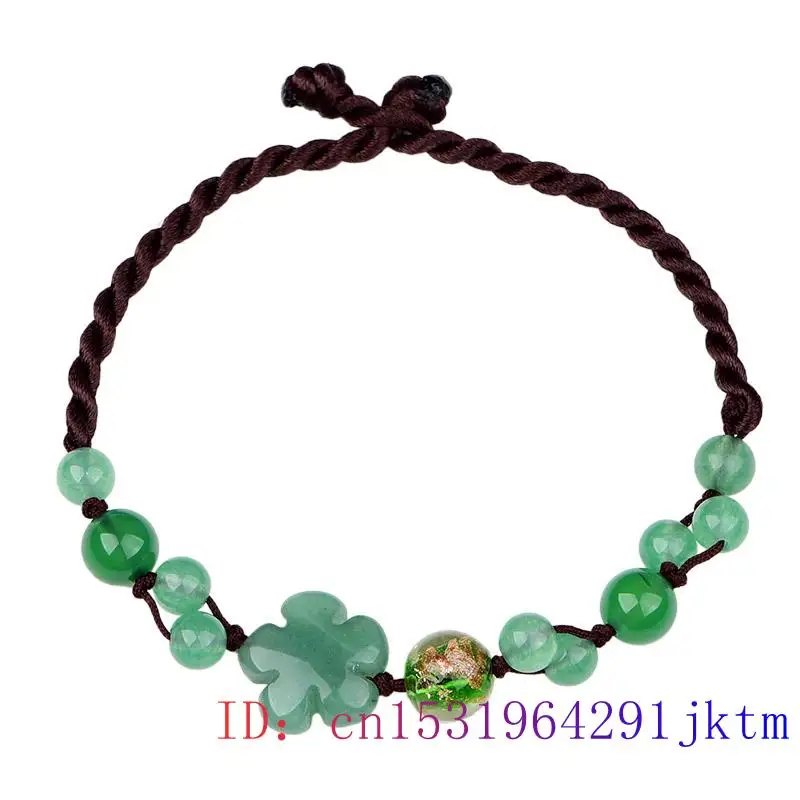 Jade Flower Anklets for Women  - Men'S Fashion Jewelry 评论和价格