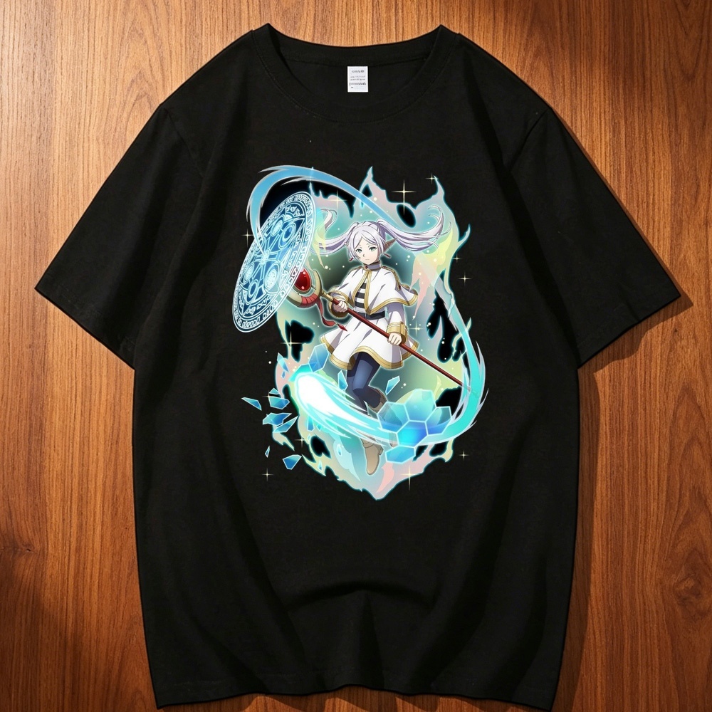 Frieren cotton t shirt men Pun - Mens Fashion In The 2000S 评论和价格