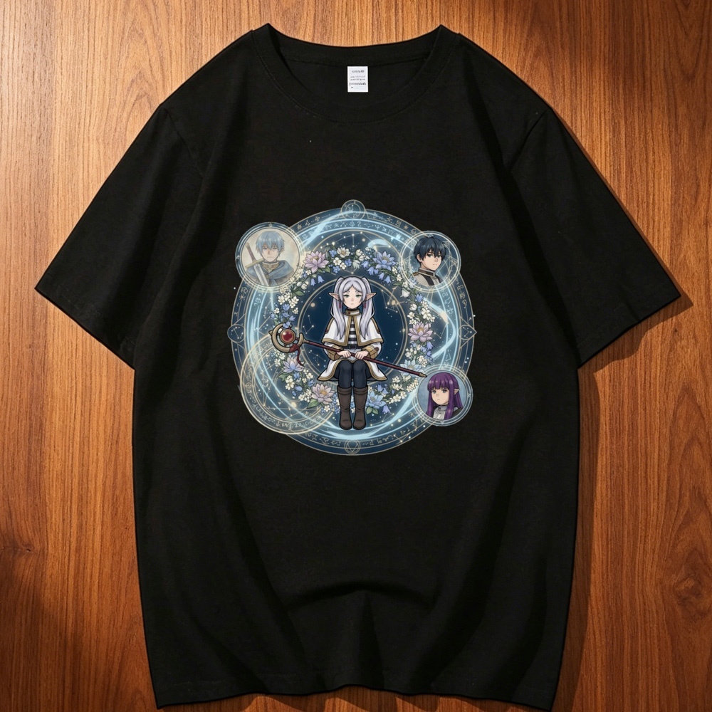 Frieren cotton t shirt men Pun - Mens Fashion In The 2000S 评论和价格