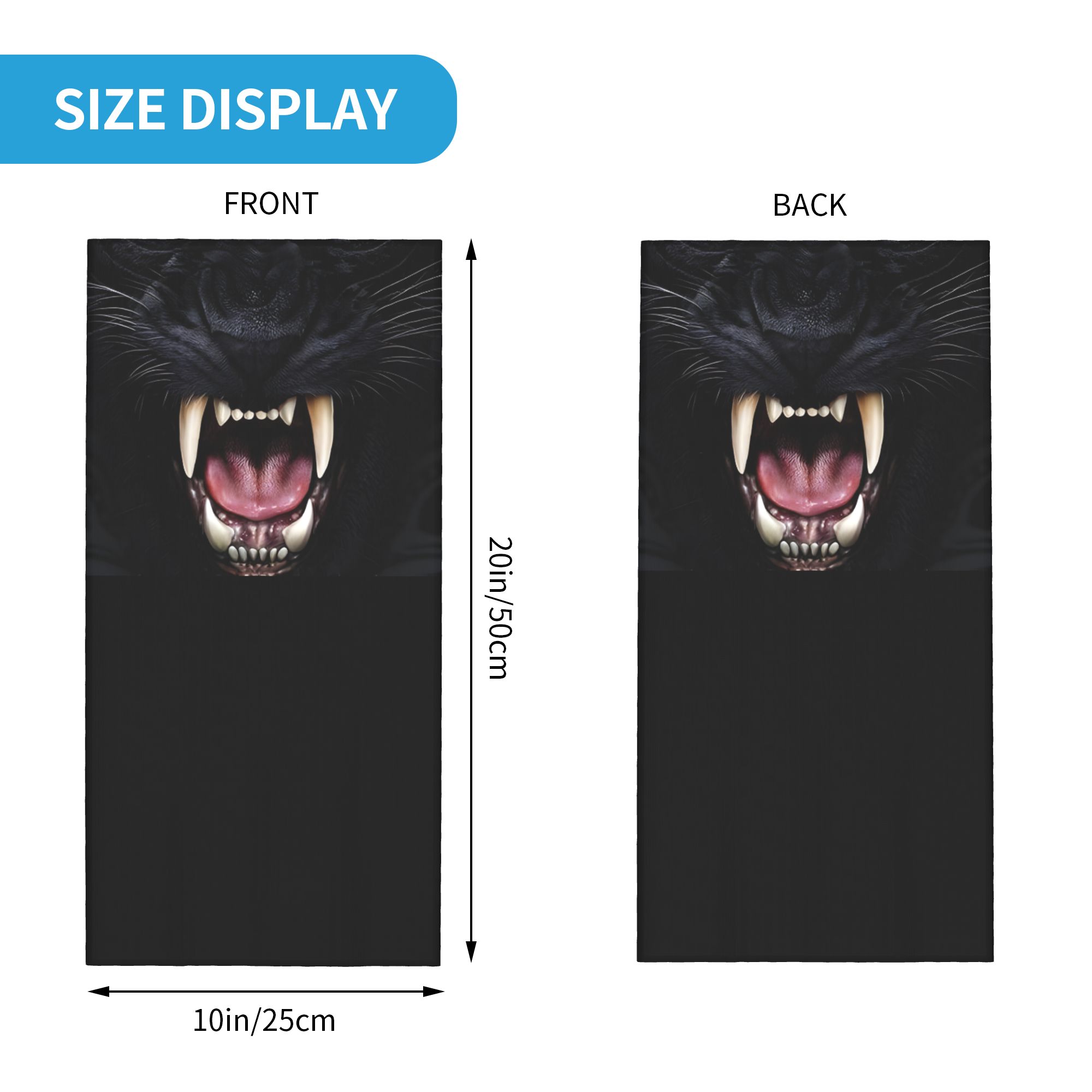 Custom Black Panther Animal He - Men'S Fashion Head Scarf 评论和价格