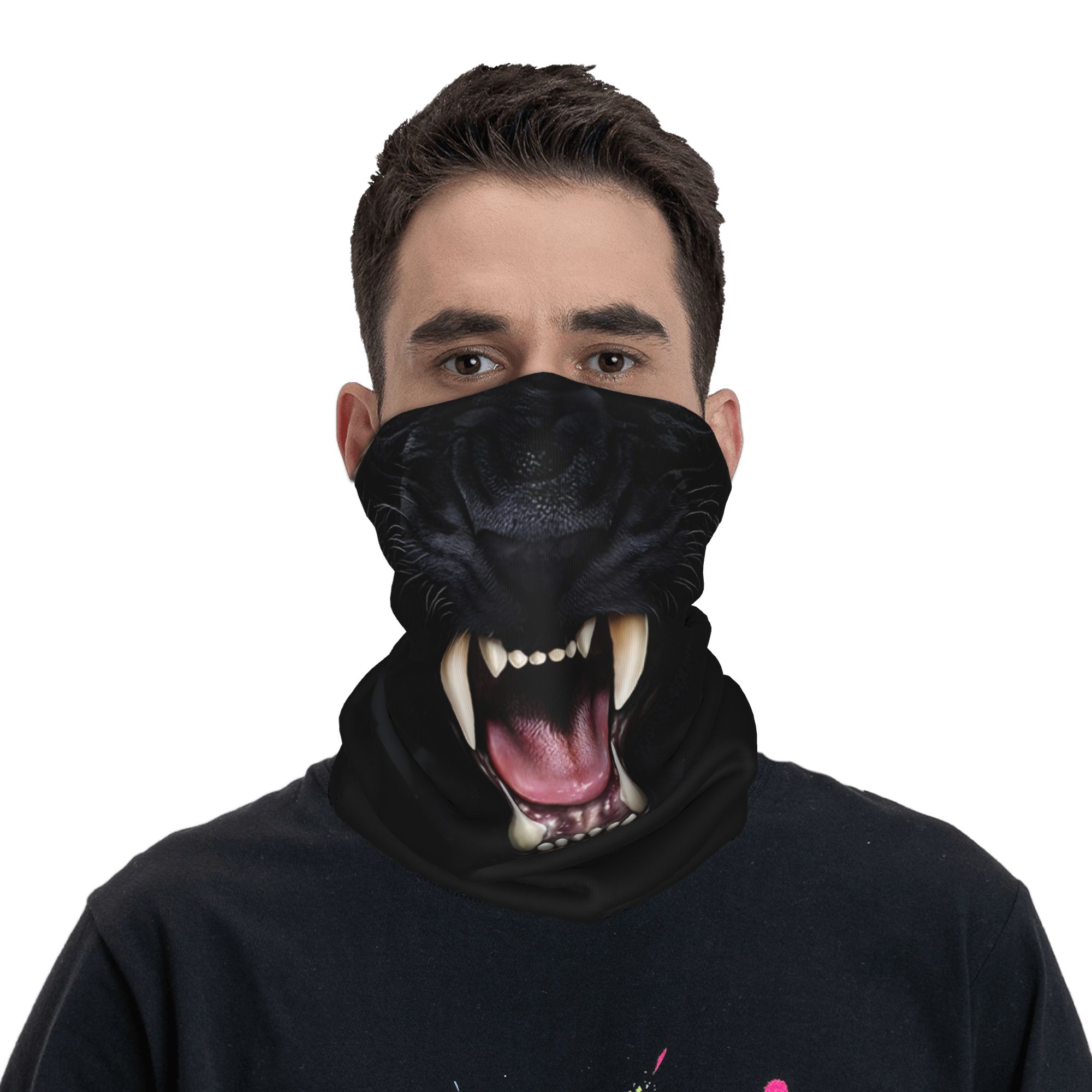 Custom Black Panther Animal He - Men'S Fashion Head Scarf 评论和价格