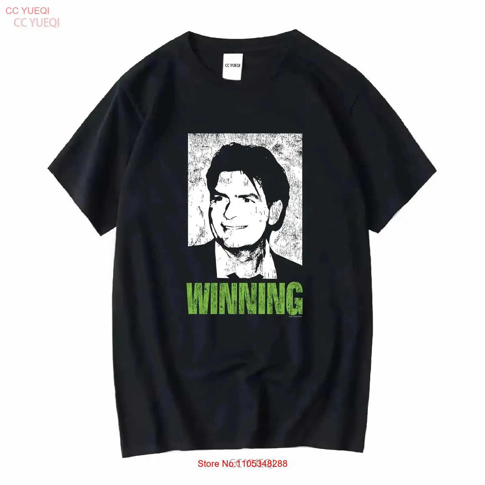 Y2K Charlie Sheen Winning T Sh - Mens Fashion In The 2000S 评论和价格