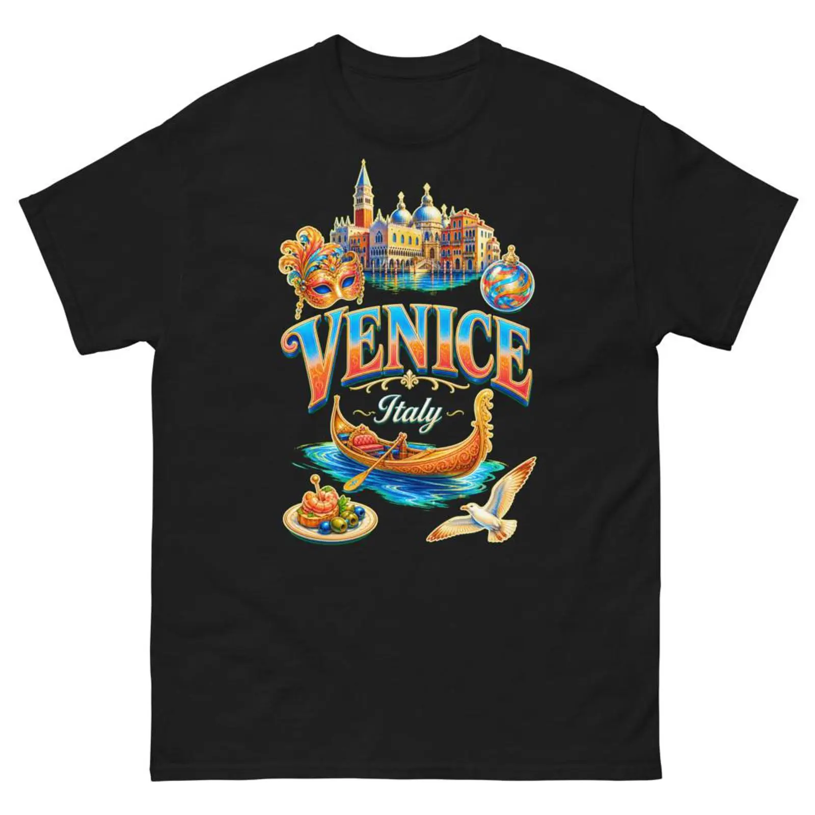 Venice Italy T Shirt Souvenir  - Men'S Fashion Venice Italy 评论和价格