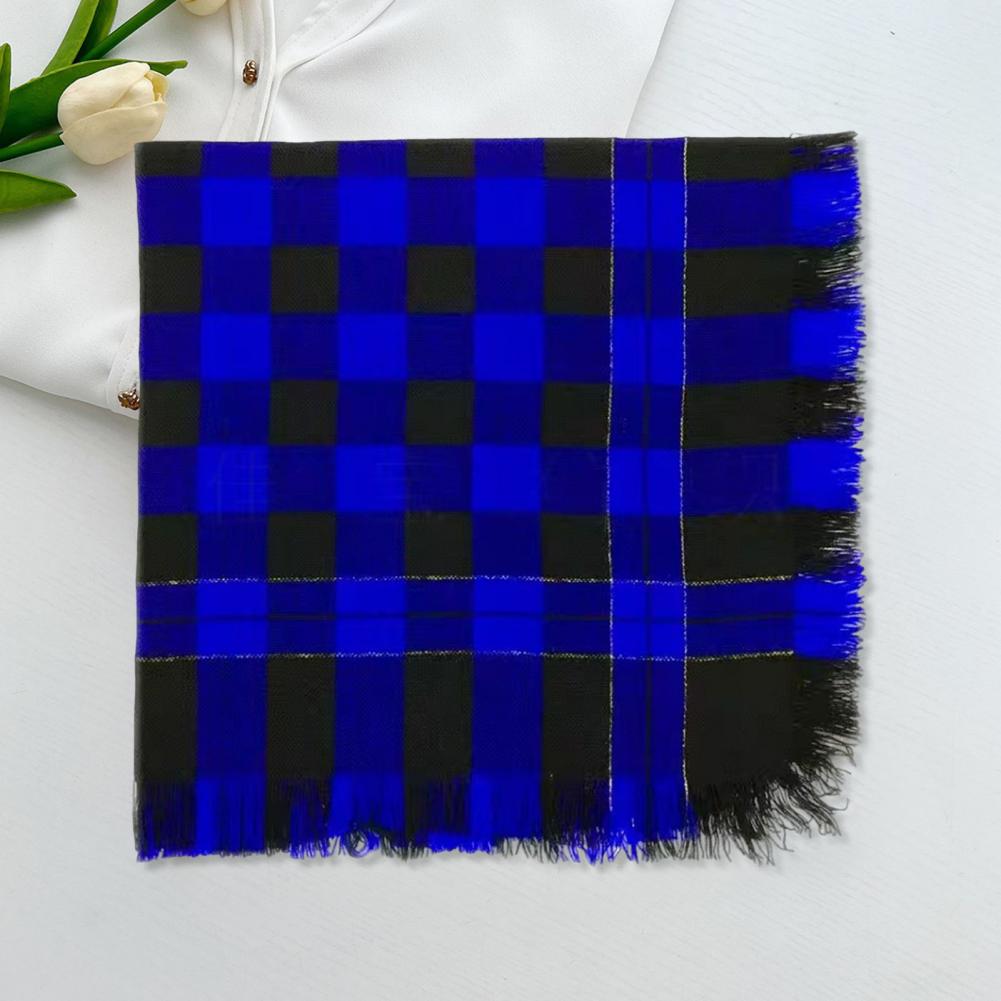 Soft Wool Shawl Wool Square Sc - Men'S Fashion Head Scarf 评论和价格