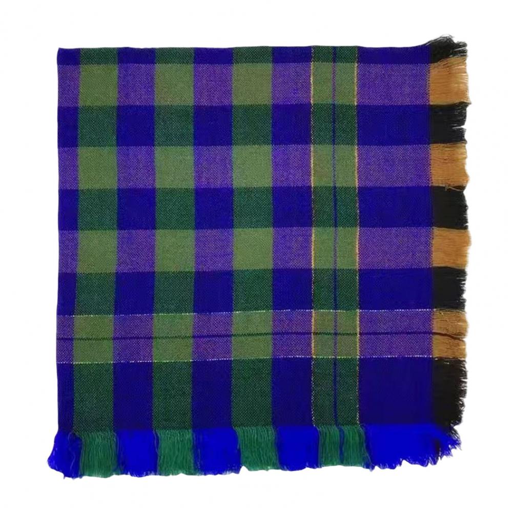 Soft Wool Shawl Wool Square Sc - Men'S Fashion Head Scarf 评论和价格
