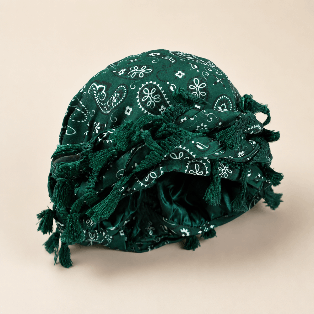Vintage Satin Twist Head Wraps - Men'S Fashion Head Scarf 评论和价格