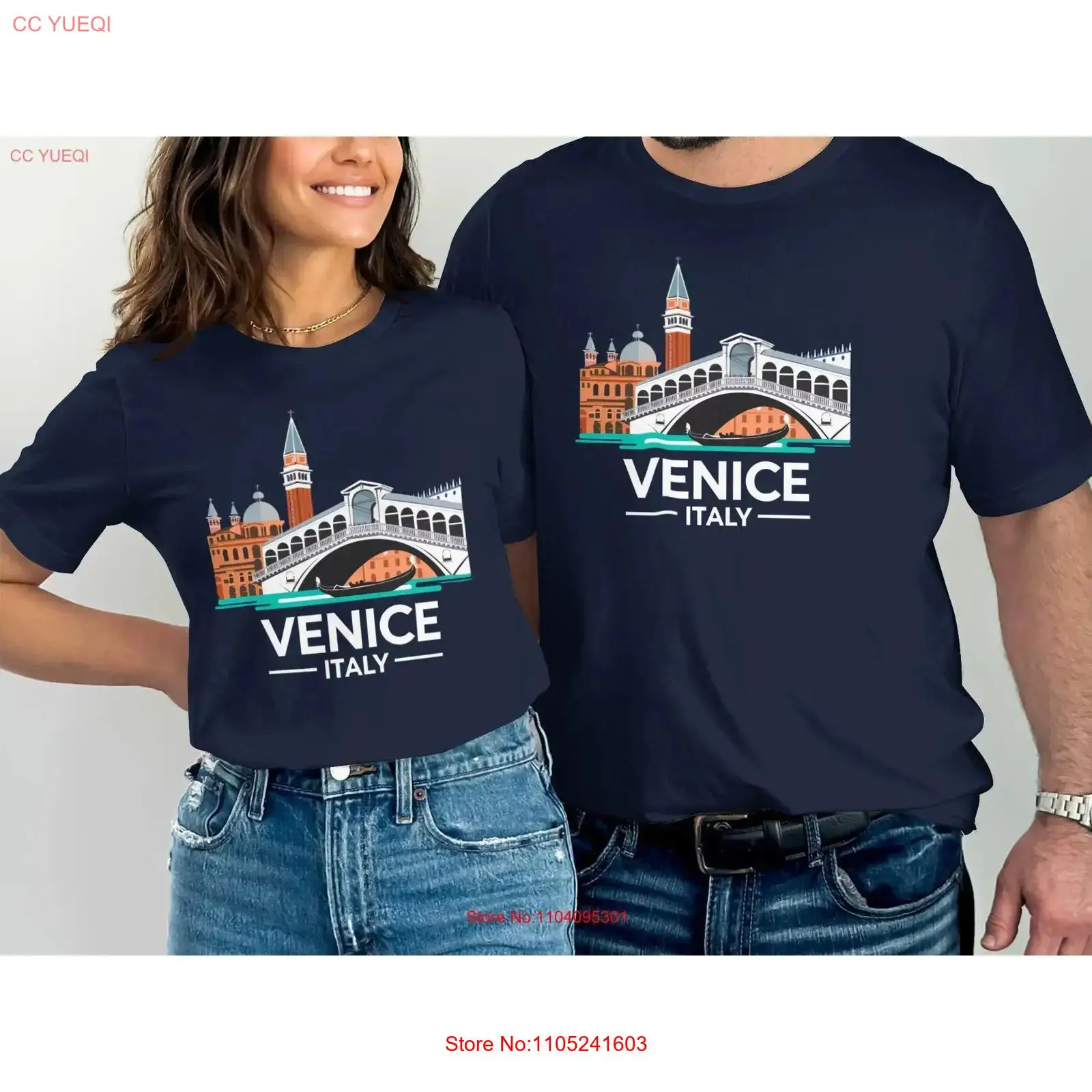 VENICE ITALY SHIRT for Her Him - Men'S Fashion Venice Italy 评论和价格