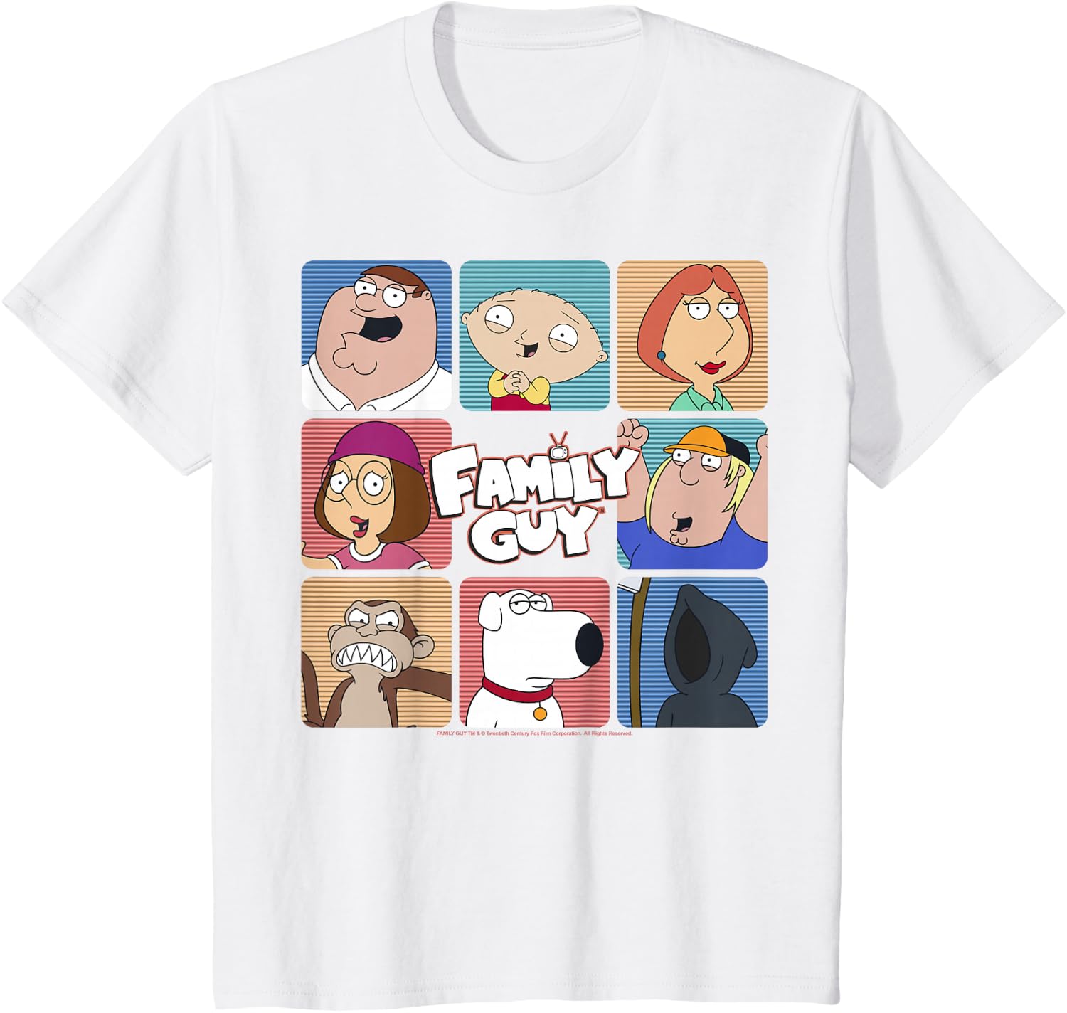Family Guy Iconic Griffin Fami - Men'S Fashion For Big Guys 评论和价格