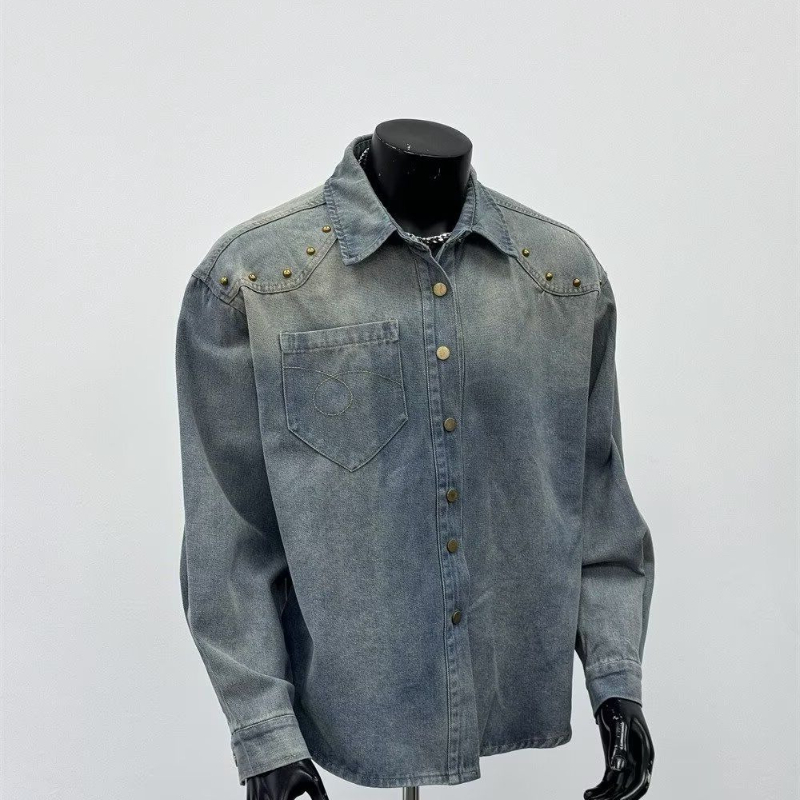New Spring Autumn Washed Men's - Denim Jacket Vintage 评论和价格