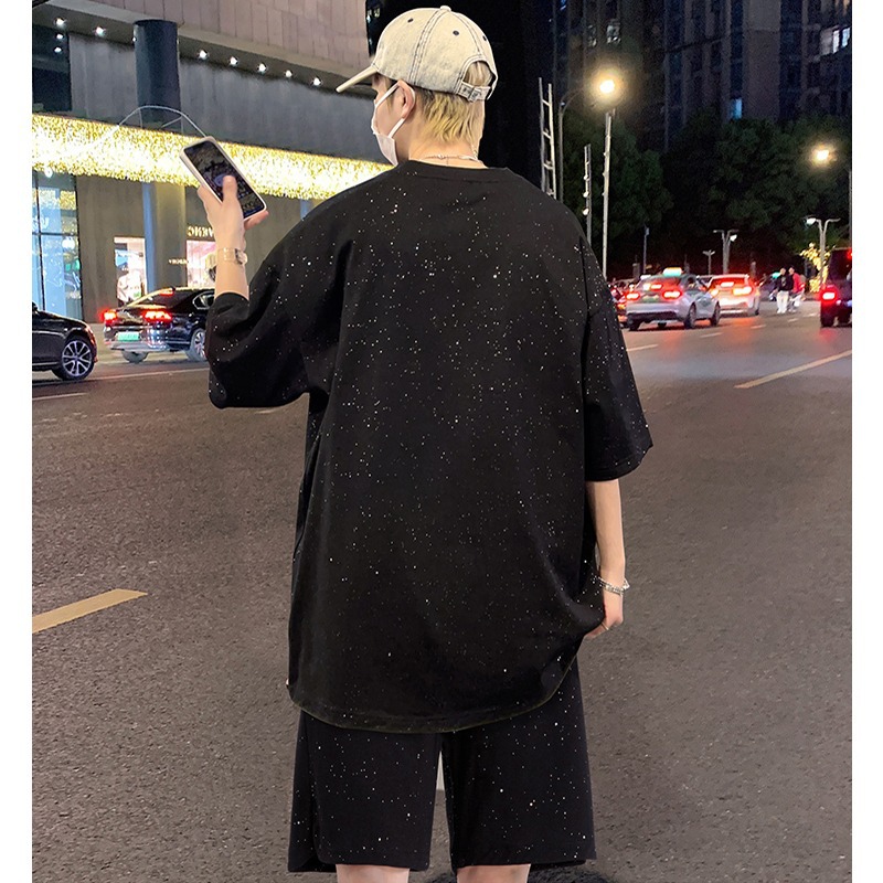 Men Summer Thin Black All Over - Men'S Fashion All Black Outfit 评论和价格
