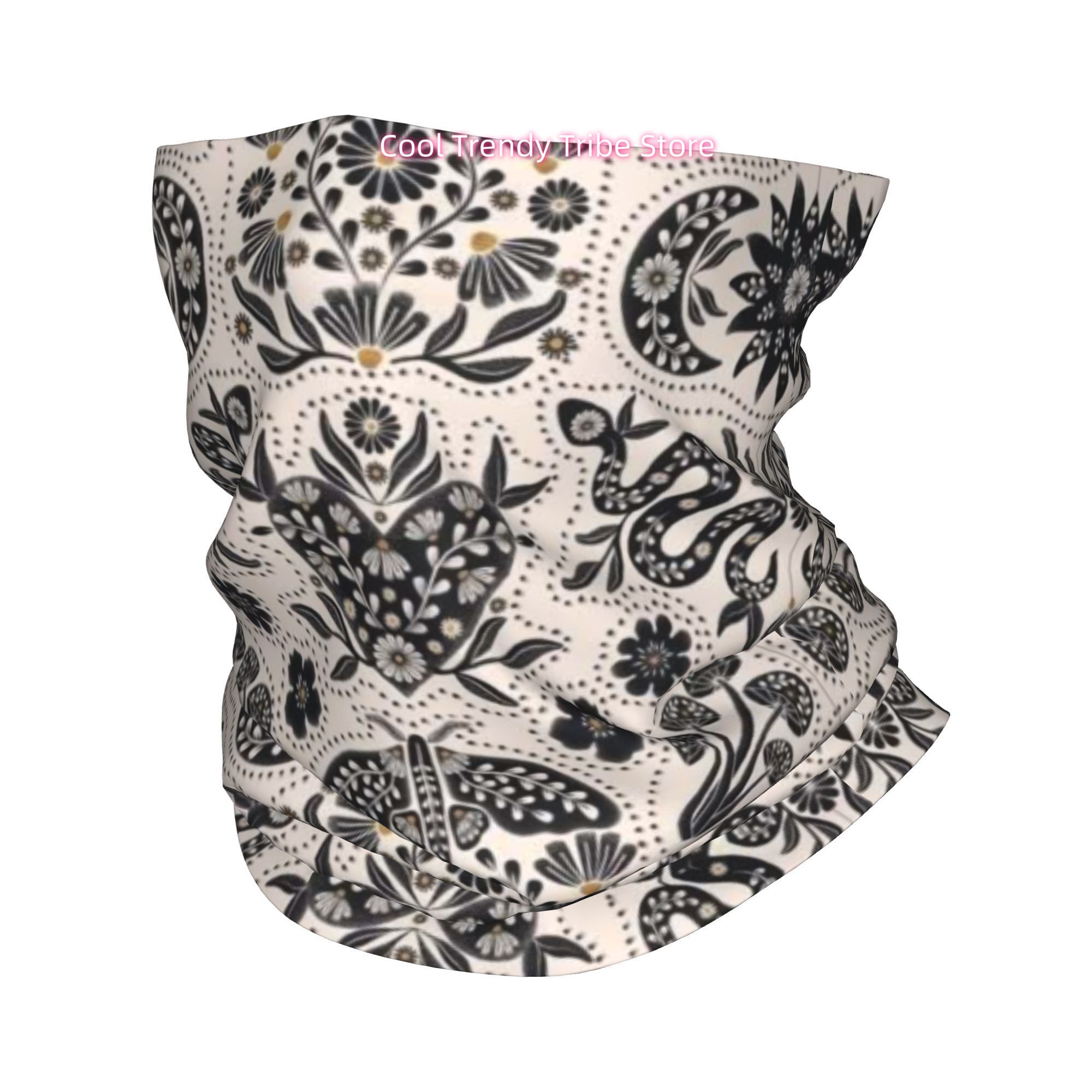 Retro Folk Style Plant And Ani - Men'S Fashion Head Scarf 评论和价格