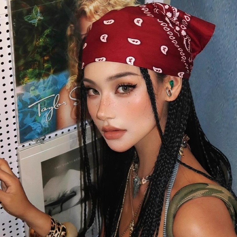 Unisex Men Women Bandana Hairb - Men'S Fashion Head Scarf 评论和价格