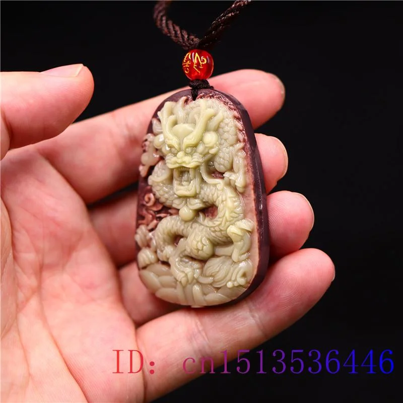Purple Robe Jade Dragon Pendan - Men'S Fashion Jewelry 评论和价格