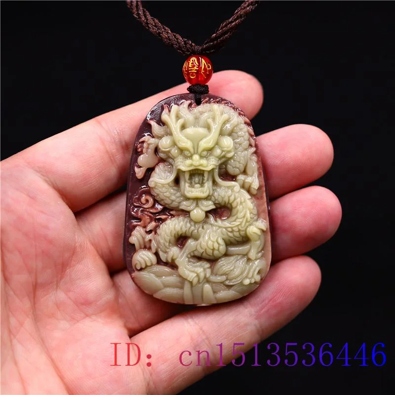 Purple Robe Jade Dragon Pendan - Men'S Fashion Jewelry 评论和价格