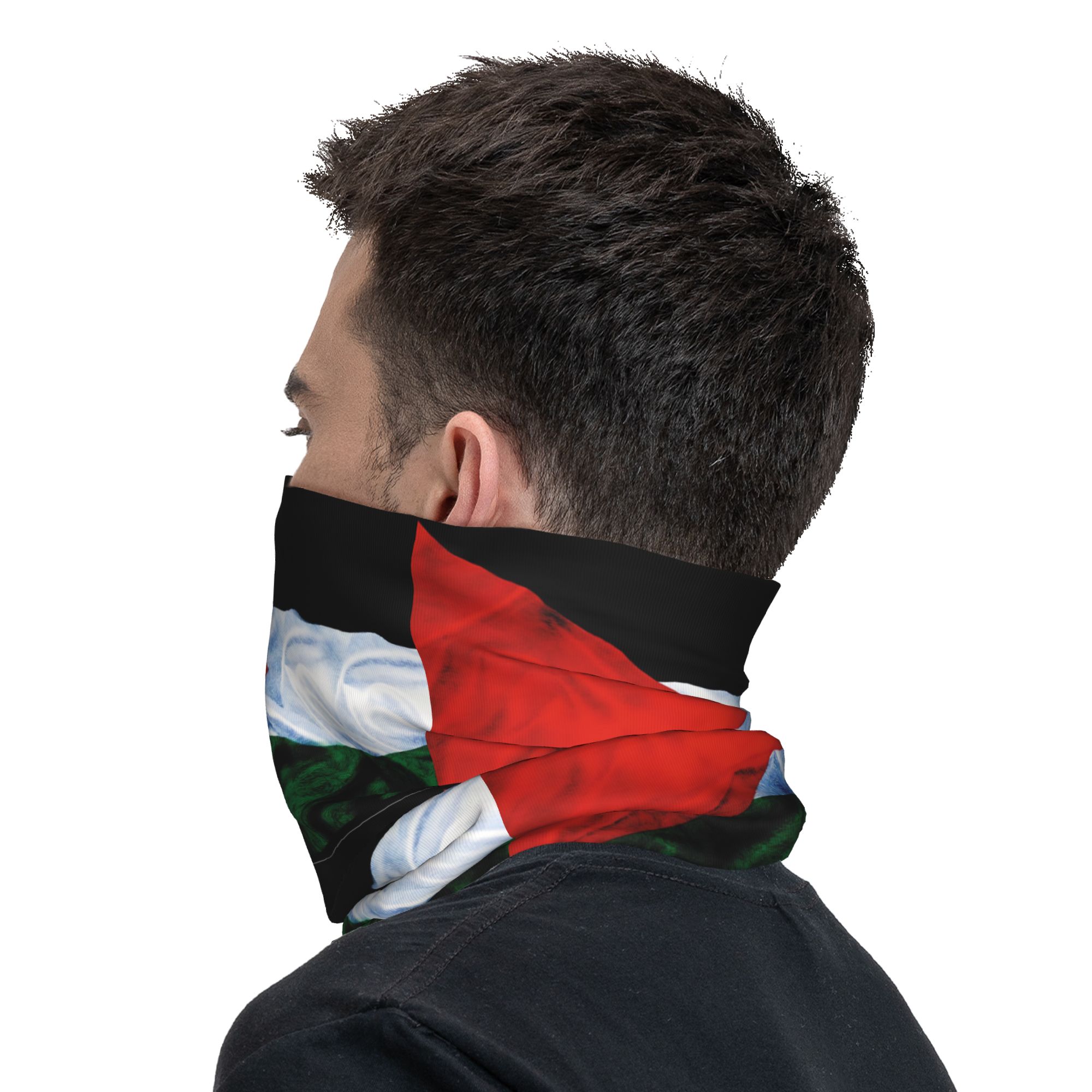 Palestine Flag Bandana  Funny  - Men'S Fashion Rings 评论和价格