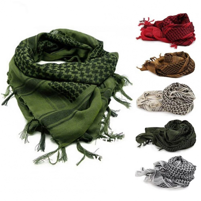 1/2/3/6pcs Cotton Men Shawl Ar - Men'S Fashion Head Scarf 评论和价格