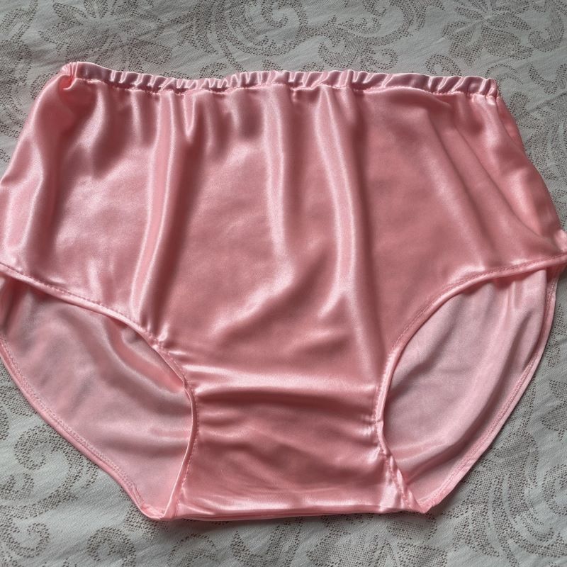 Unisex Glossy Pink Ice Silk Pa - Men'S Fashion Underwear 评论和价格