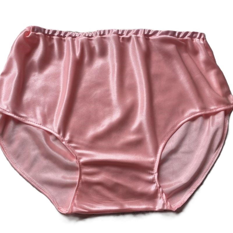 Unisex Glossy Pink Ice Silk Pa - Men'S Fashion Underwear 评论和价格